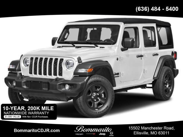 New 2026 Jeep Wrangler Unlimited Sport w/ Dual Top Group