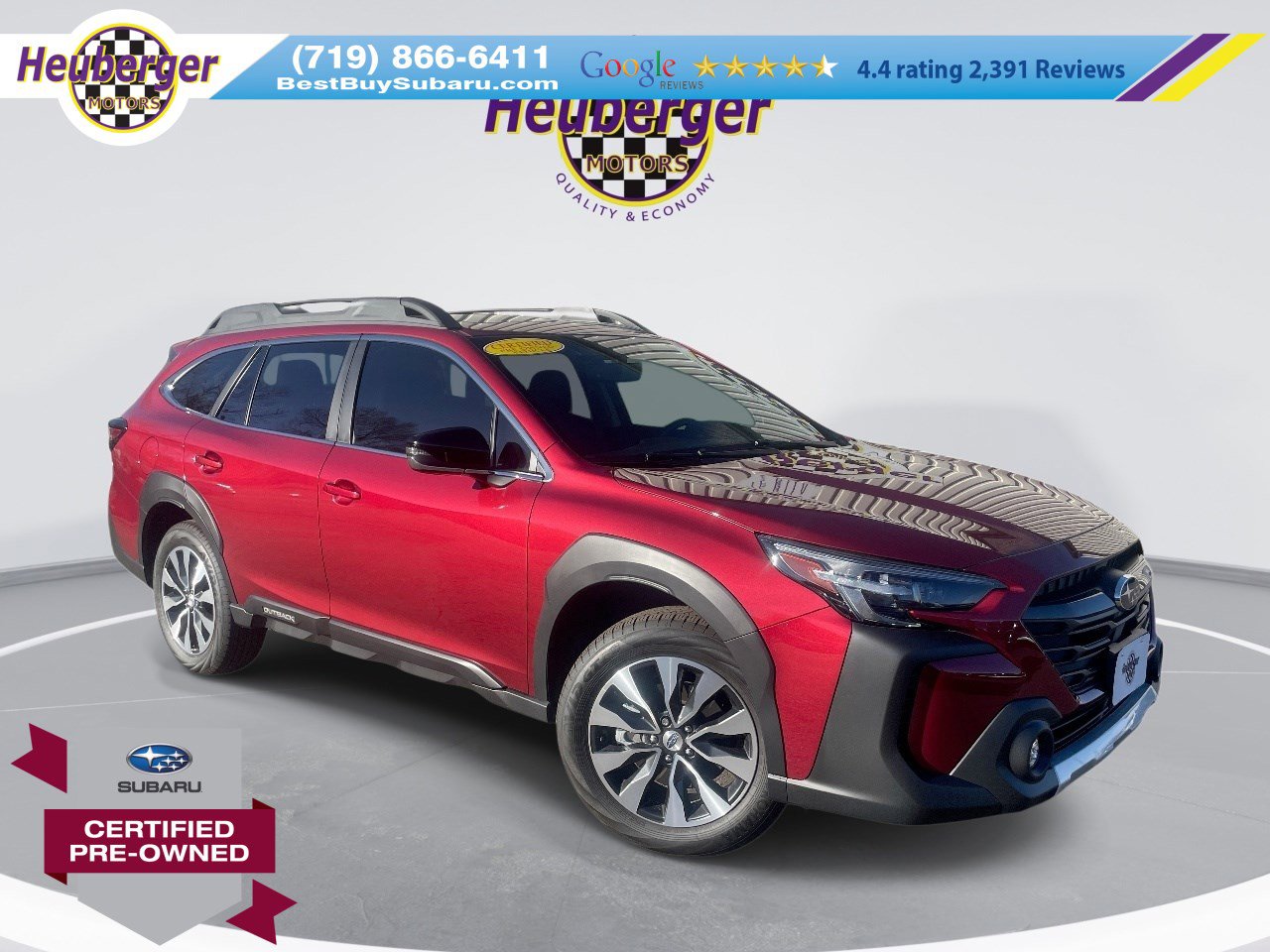 Certified 2025 Subaru Outback Limited