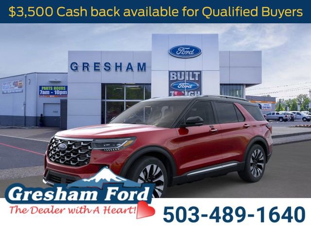 New 2026 Ford Explorer Platinum w/ LUX Leather Package image 1