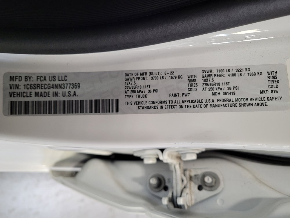 Used 2022 RAM 1500 Tradesman RWD image 33