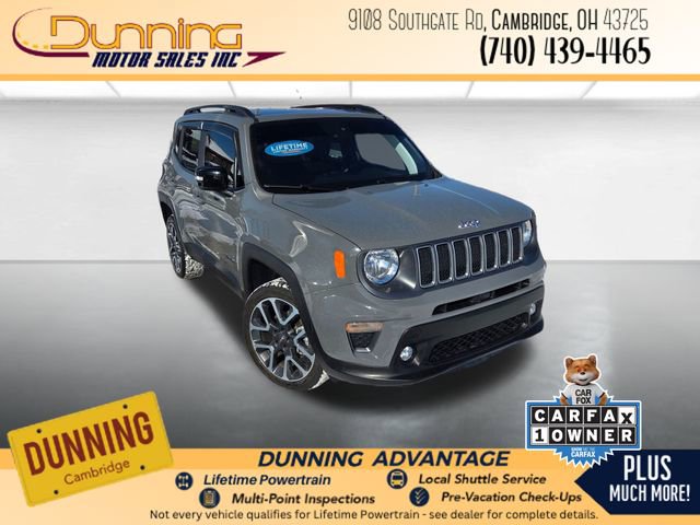Used 2022 Jeep Renegade Limited w/ Sun, Sound & Wheels Group