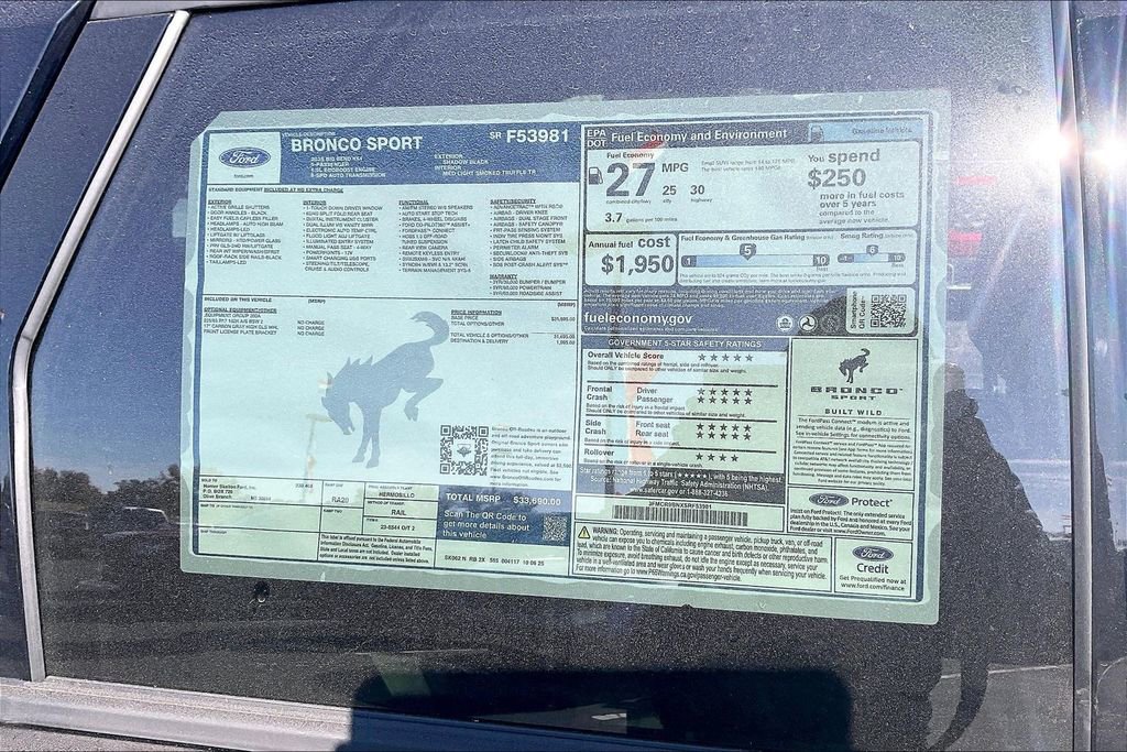 New 2025 Ford Bronco Sport Big Bend image 14