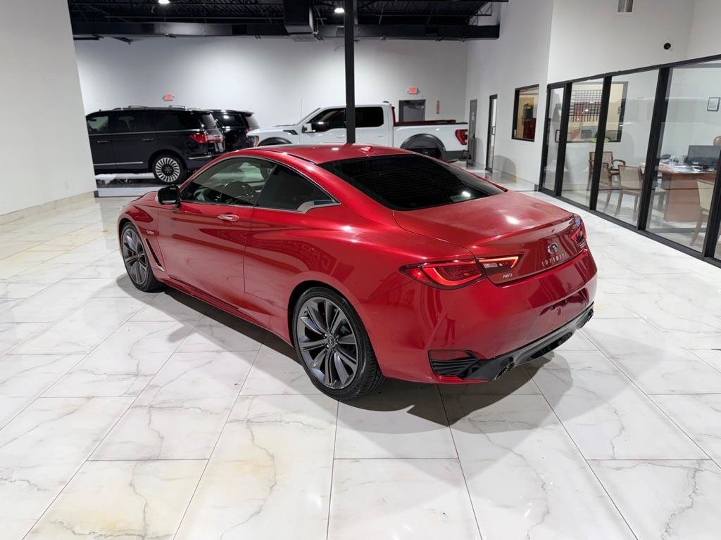Used 2018 INFINITI Q60 Red Sport 400 w/ Pro Active Package AWD/4WD image 10