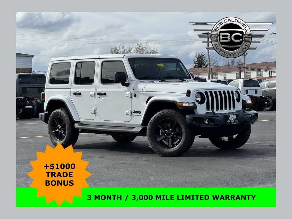 Used 2023 Jeep Wrangler Unlimited Sahara AWD/4WD image 1