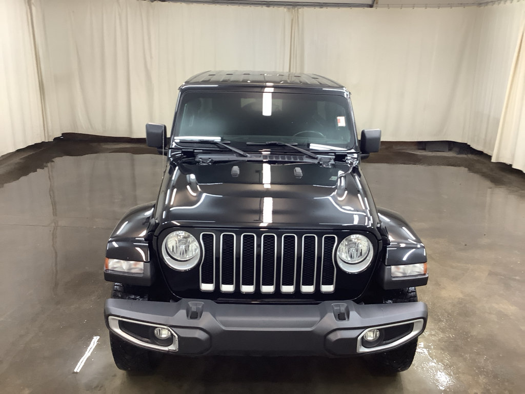 Used 2021 Jeep Wrangler Unlimited Sahara w/ Uconnect 4C Nav & Sound Group AWD/4WD image 2