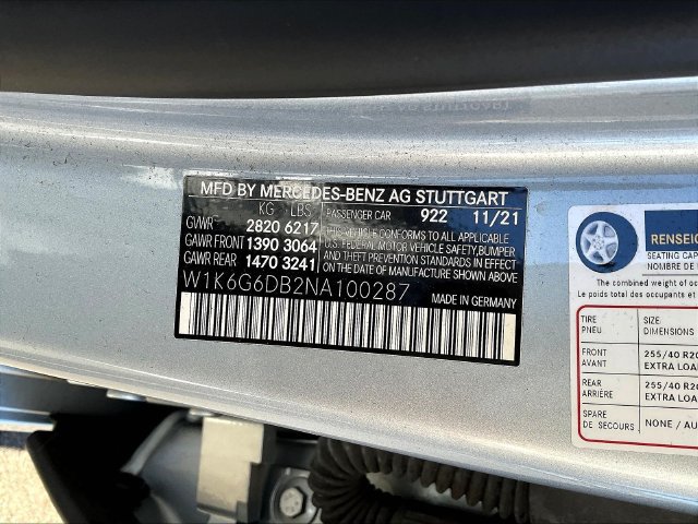 Certified 2022 Mercedes-Benz S 500 4MATIC image 21