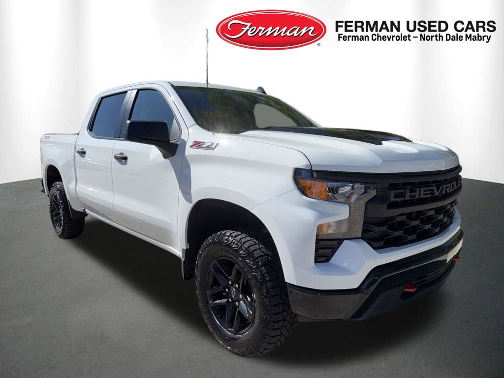 Used 2025 Chevrolet Silverado 1500 Custom Trail Boss AWD/4WD image 1