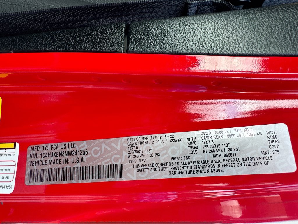 Certified 2022 Jeep Wrangler Unlimited Sahara AWD/4WD image 37