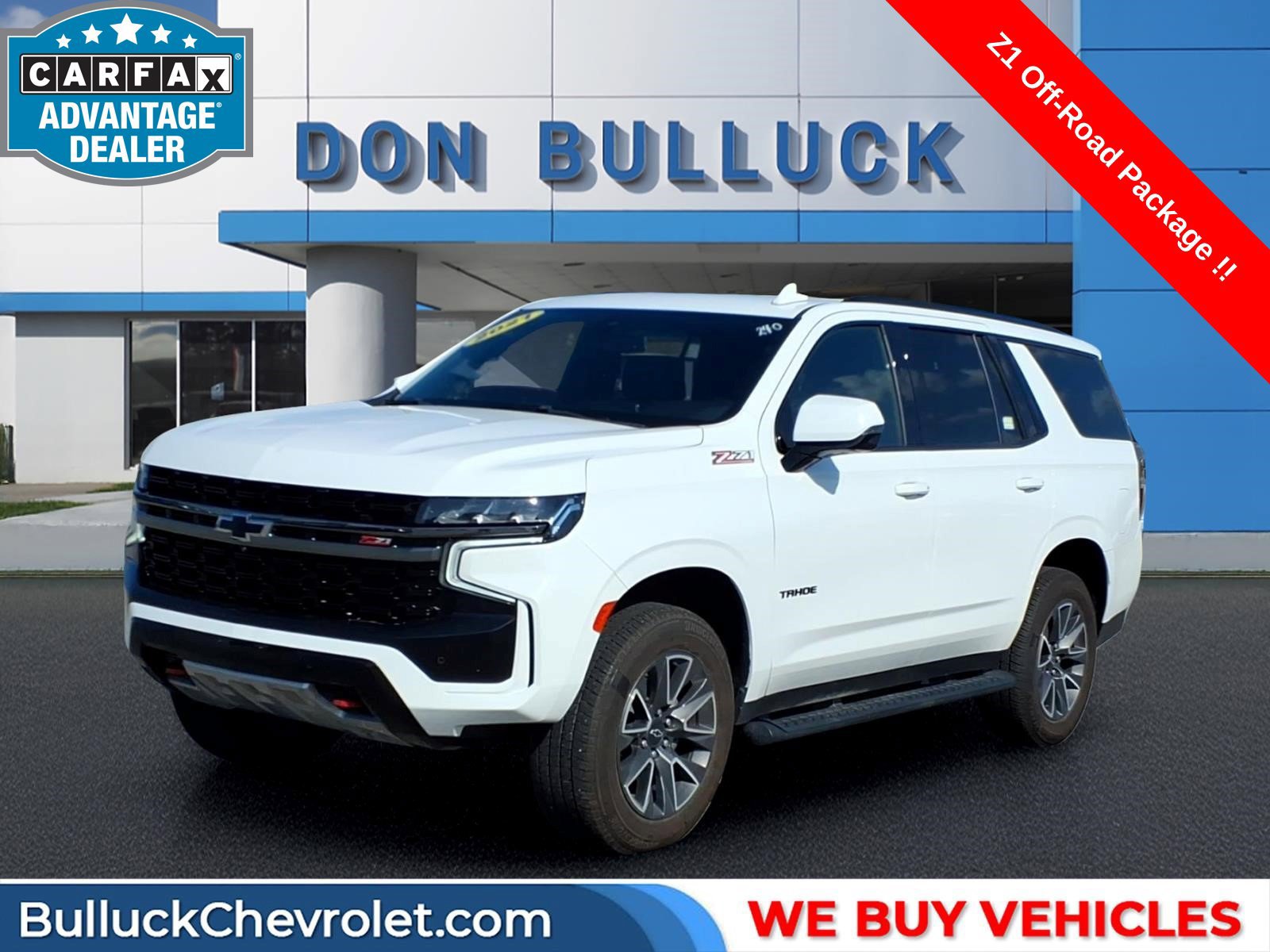 Used 2021 Chevrolet Tahoe Z71 w/ Z71 Off-Road Package