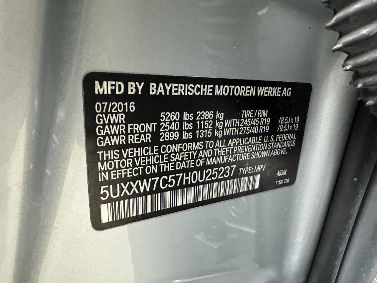 Used 2017 BMW X4 M40i w/ Technology Package image 31