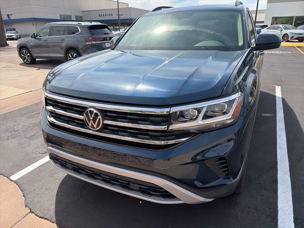 Used 2021 Volkswagen Atlas SE w/ Panoramic Sunroof Package image 2