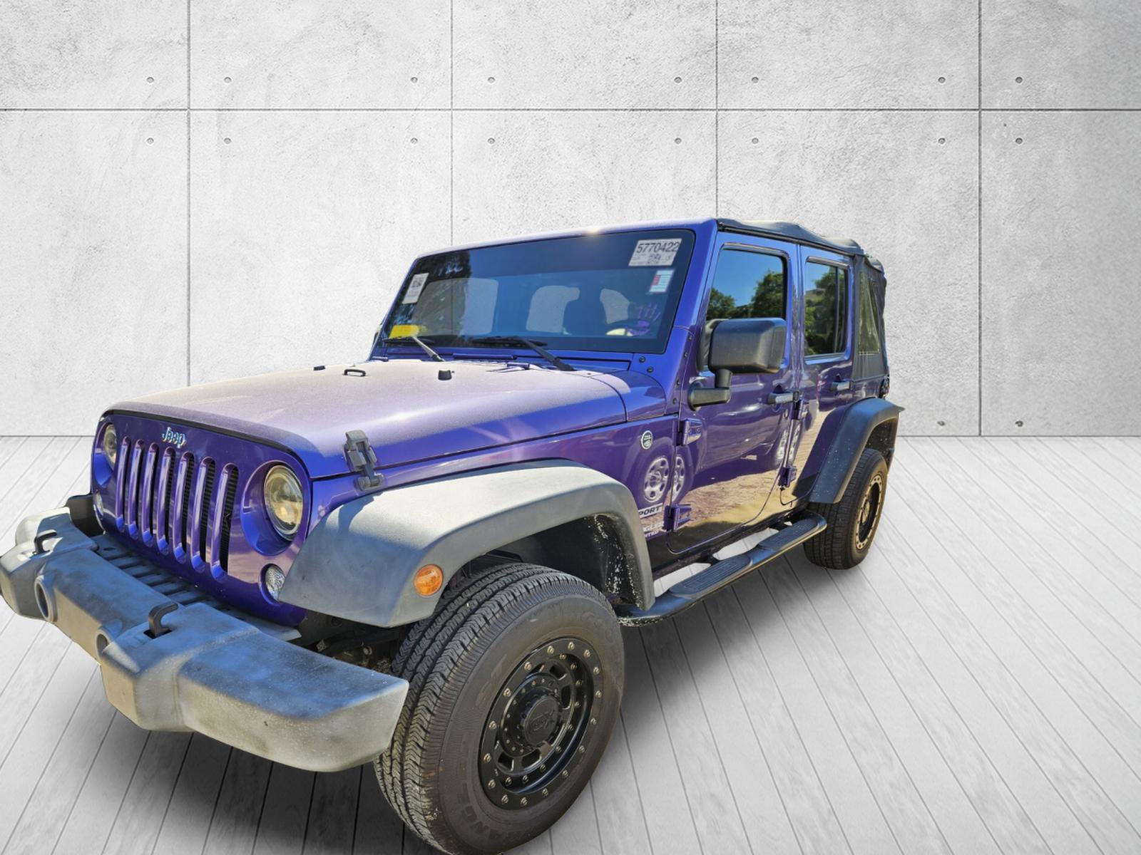 Used 2017 Jeep Wrangler Unlimited Sport w/ Quick Order Package 24S AWD/4WD image 9