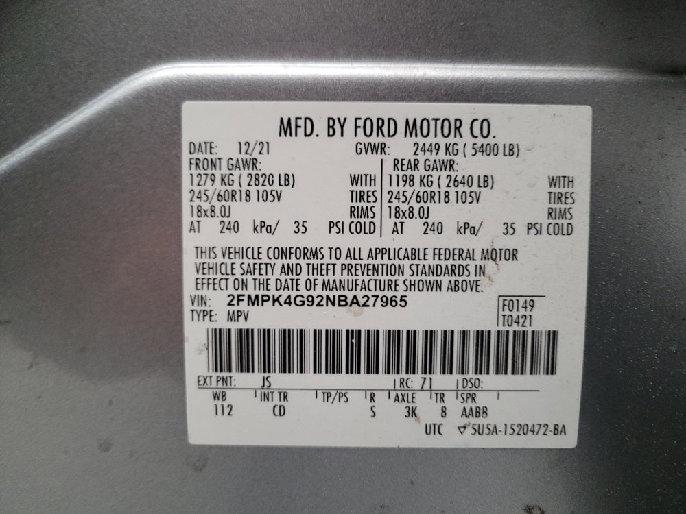 Used 2022 Ford Edge SE AWD/4WD image 33