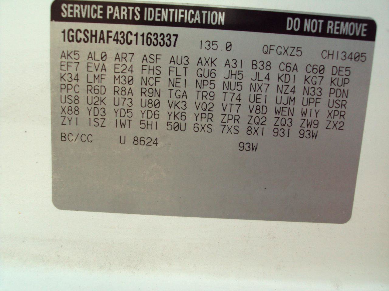Used 2012 Chevrolet Express 1500 AWD w/ Power Package image 12