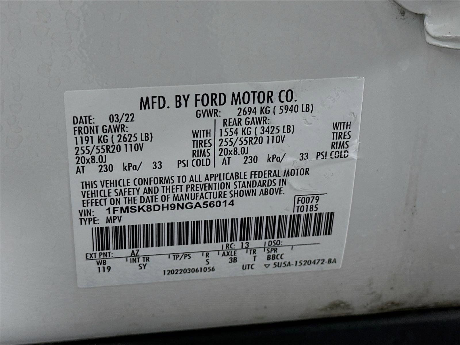 Used 2022 Ford Explorer XLT w/ Equipment Group 202A image 24