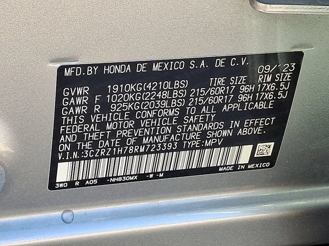 Used 2024 Honda HR-V EX-L image 29