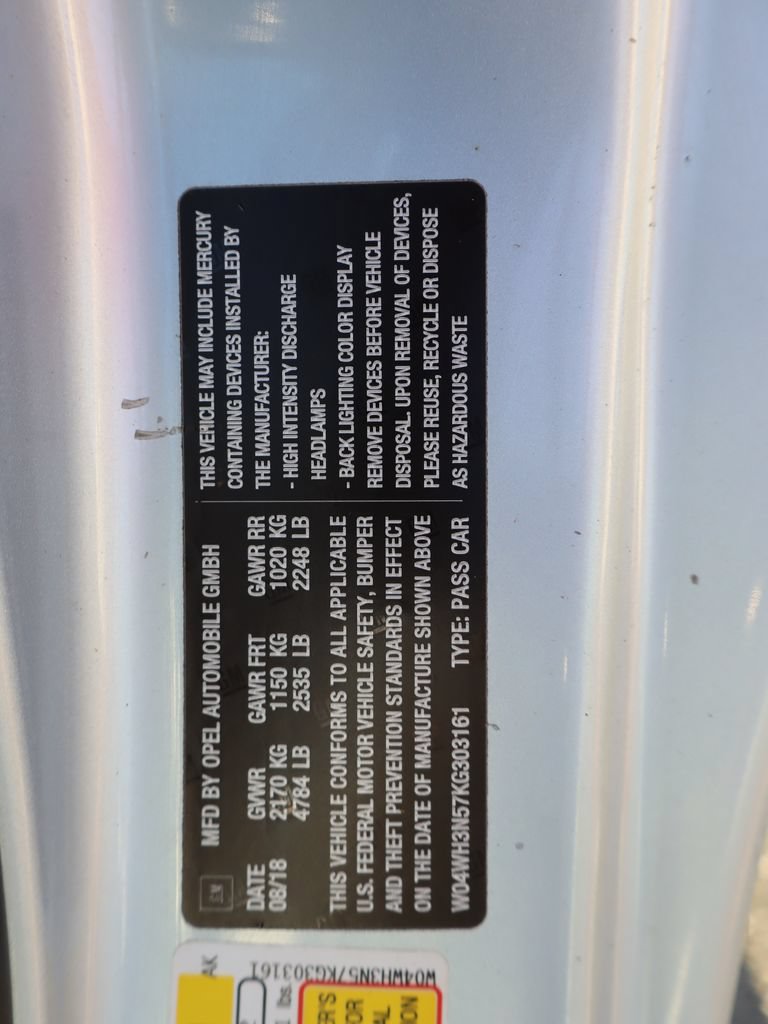 Used 2019 Buick Cascada Premium FWD image 36