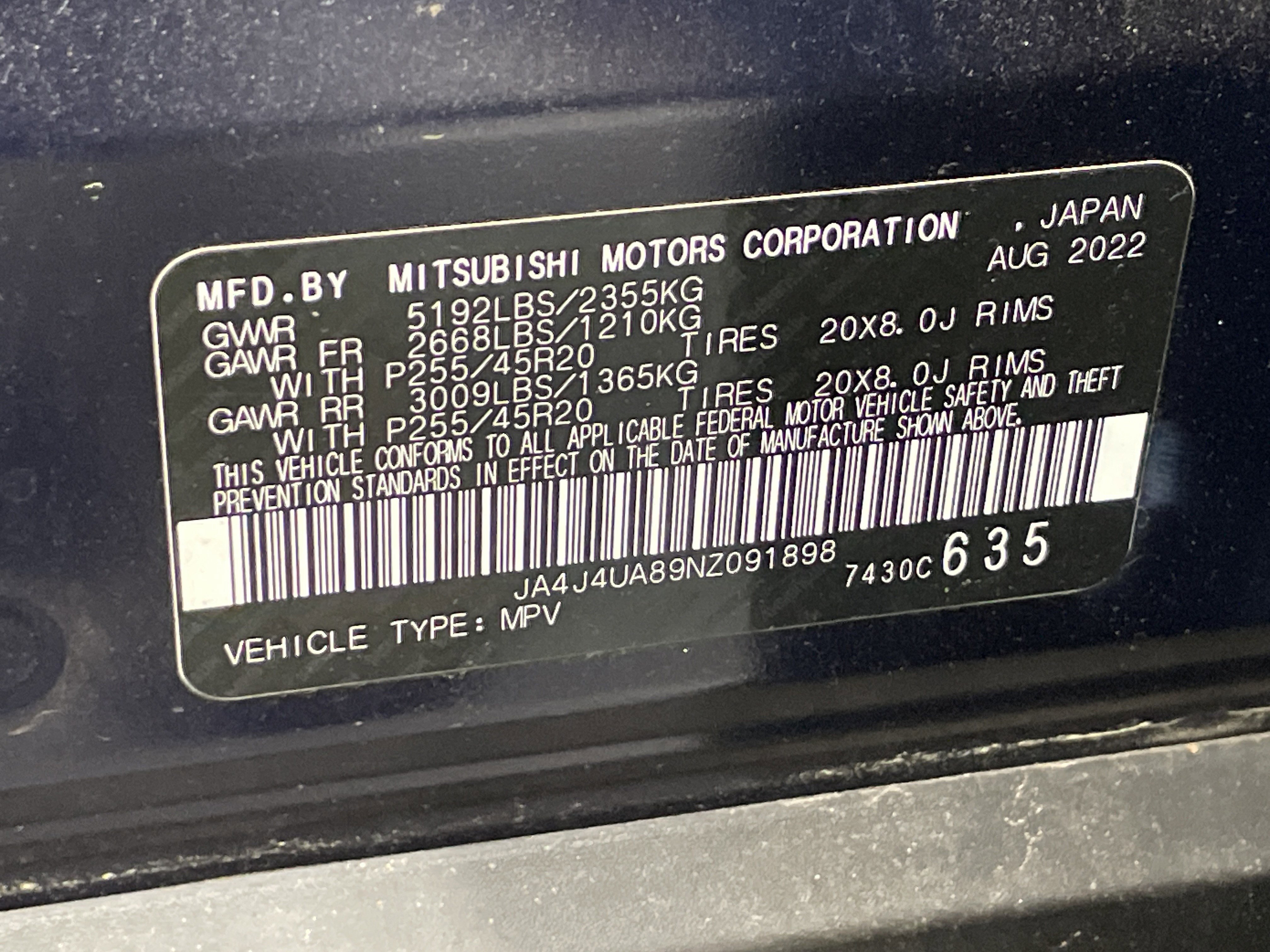 Used 2022 Mitsubishi Outlander SE image 36