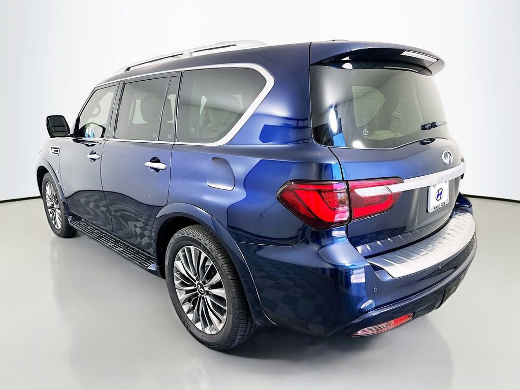 Used 2019 INFINITI QX80 Luxe w/ 22" Wheel Package AWD/4WD image 7