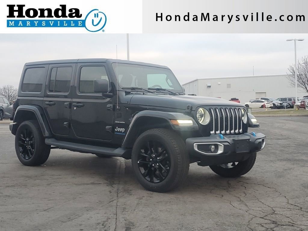 Used 2023 Jeep Wrangler Unlimited Sahara w/ Safety Group image 1