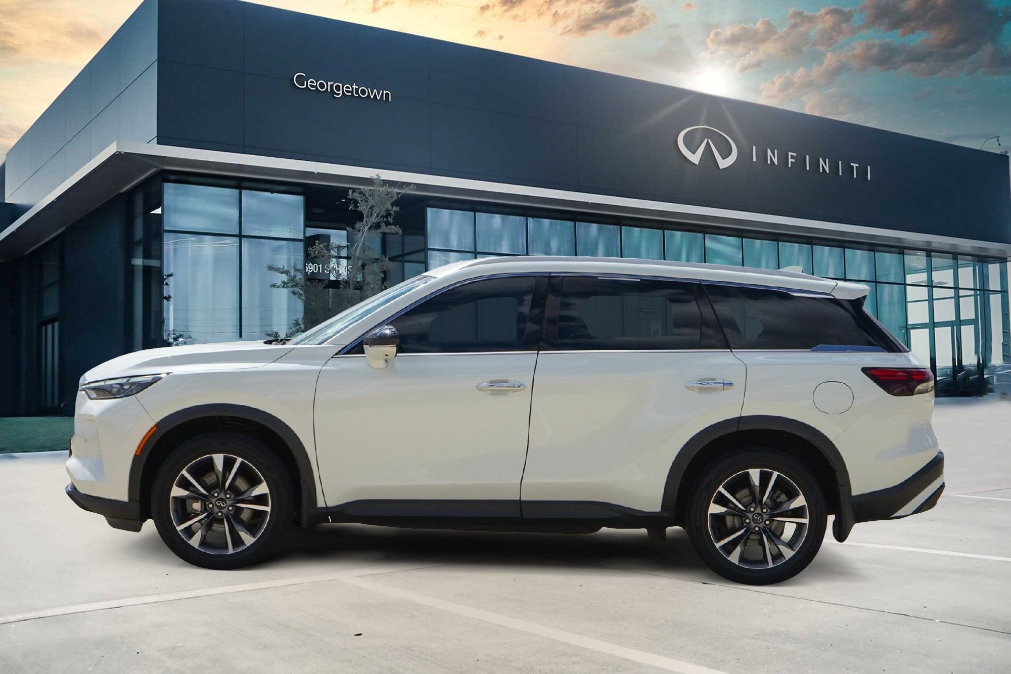 Certified 2023 INFINITI QX60 Luxe w/ Cargo Package image 6