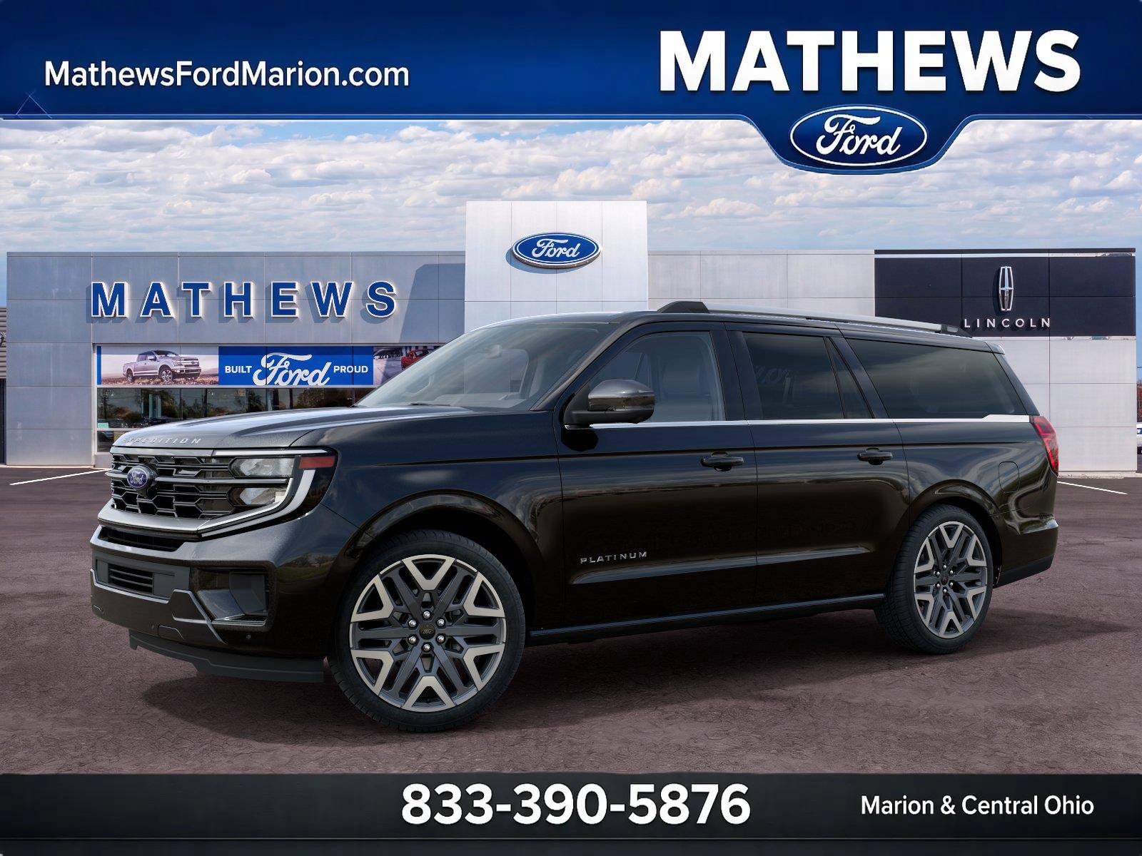 New 2027 Ford Expedition Max Platinum w/ Platinum Ultimate Package