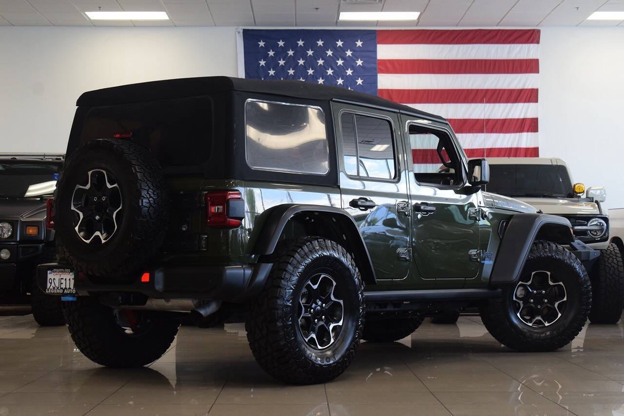 Used 2022 Jeep Wrangler Unlimited Rubicon 4xe w/ Cold Weather Group AWD/4WD image 5
