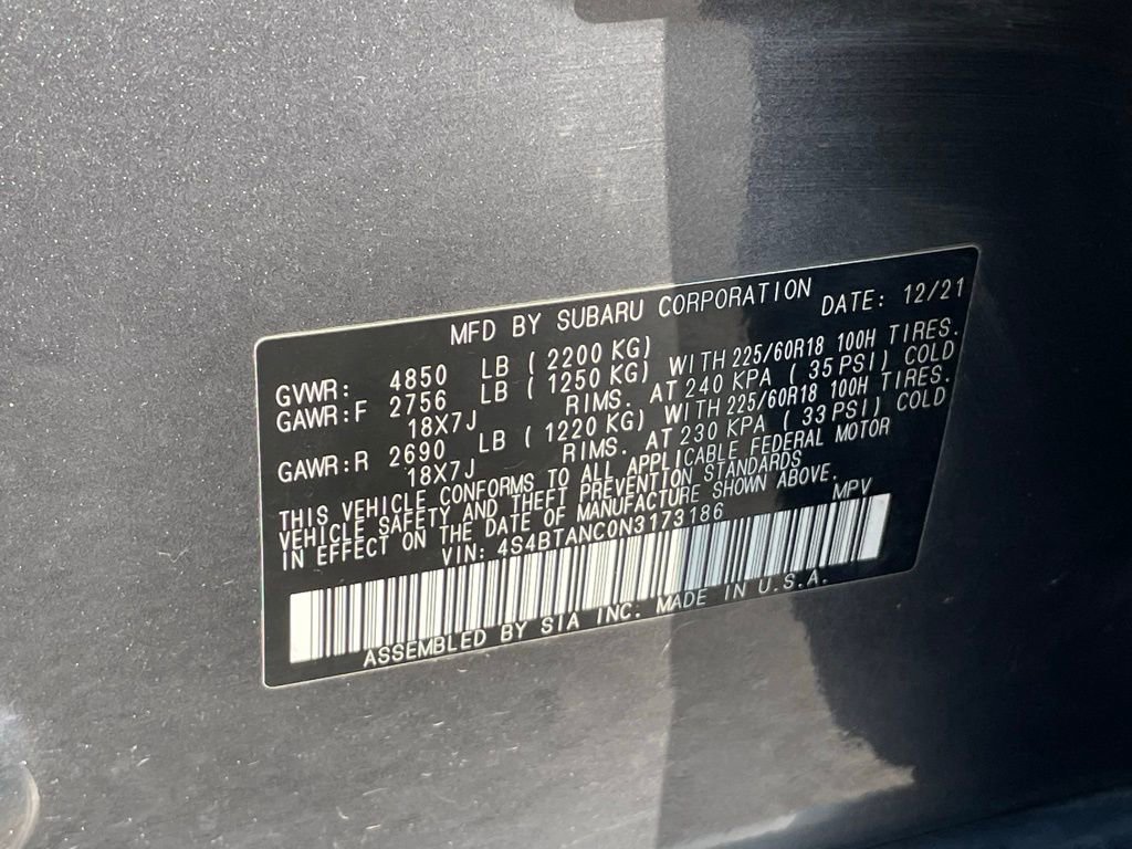 Used 2022 Subaru Outback Limited image 33