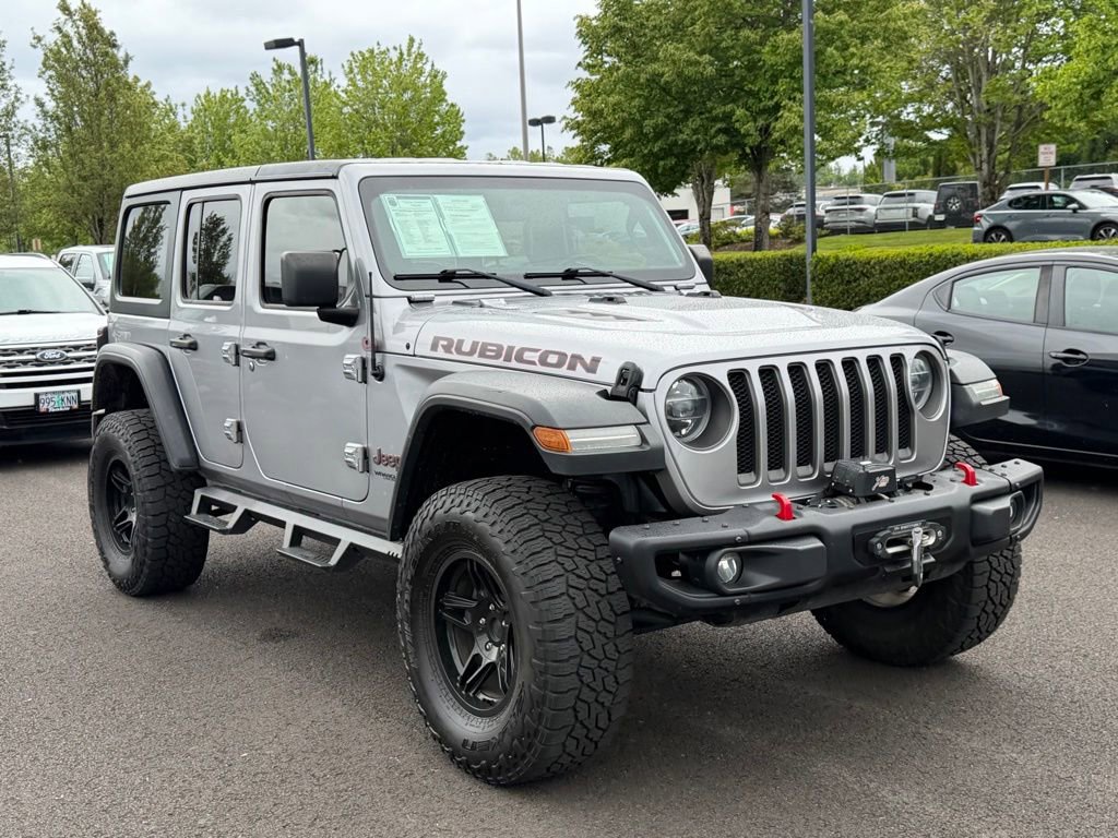 Used 2018 Jeep Wrangler Unlimited Rubicon AWD/4WD image 2