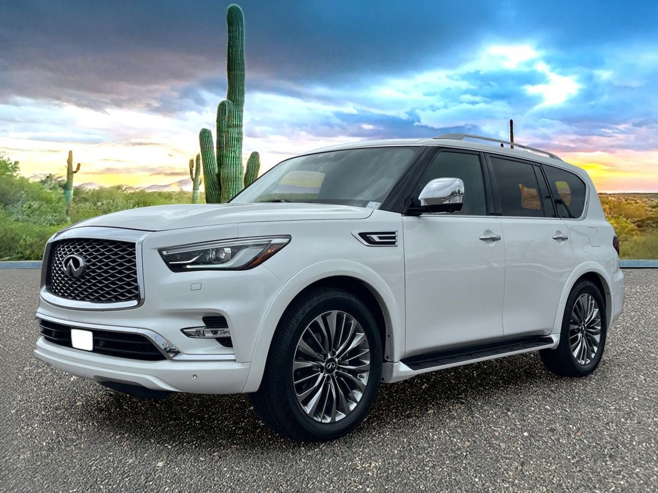 Certified 2021 INFINITI QX80 Sensory w/ All-Season Package AWD/4WD image 2