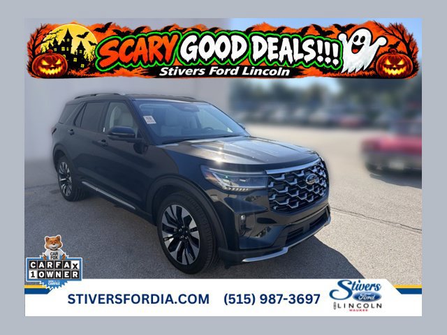 Certified 2026 Ford Explorer Platinum w/ LUX Leather Package