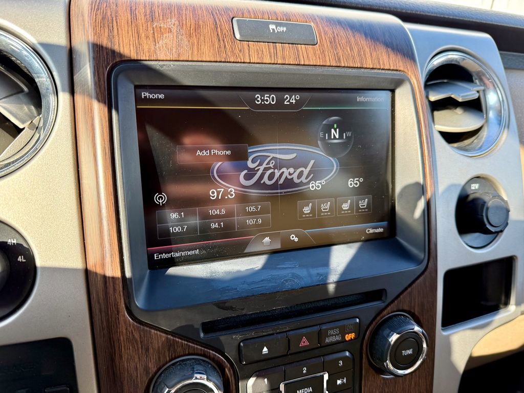 Used 2014 Ford F150 Lariat w/ Lariat Chrome Package image 26