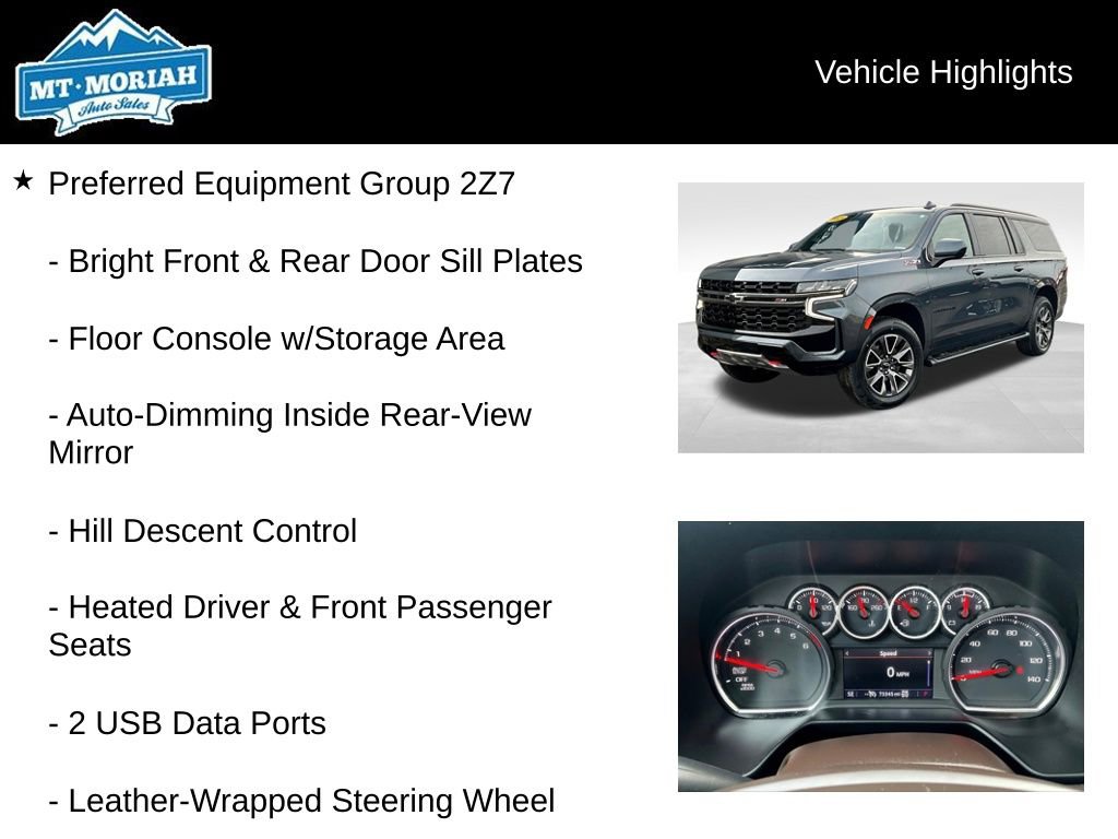 Used 2021 Chevrolet Suburban Z71 image 8