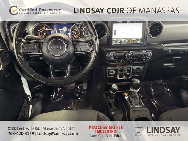 Certified 2021 Jeep Wrangler Unlimited Sport w/ Sun And Sound Package AWD/4WD image 17