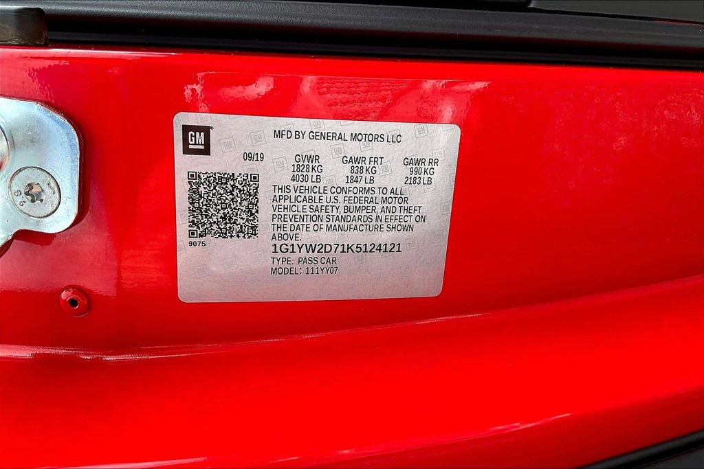 Used 2019 Chevrolet Corvette Grand Sport RWD image 22
