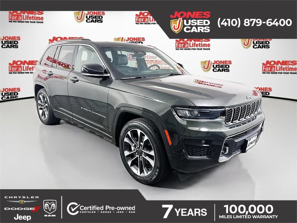 Used 2023 Jeep Grand Cherokee Overland w/ Adv Protech Group III