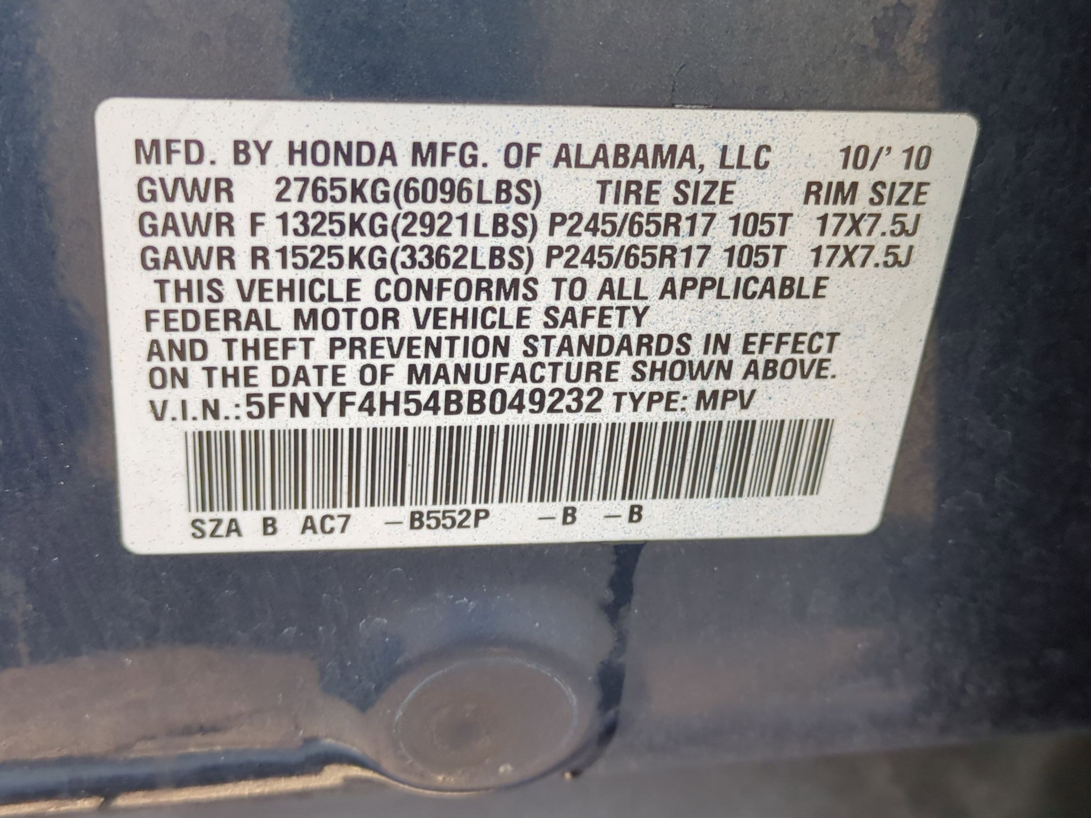 Used 2011 Honda Pilot EX-L image 35