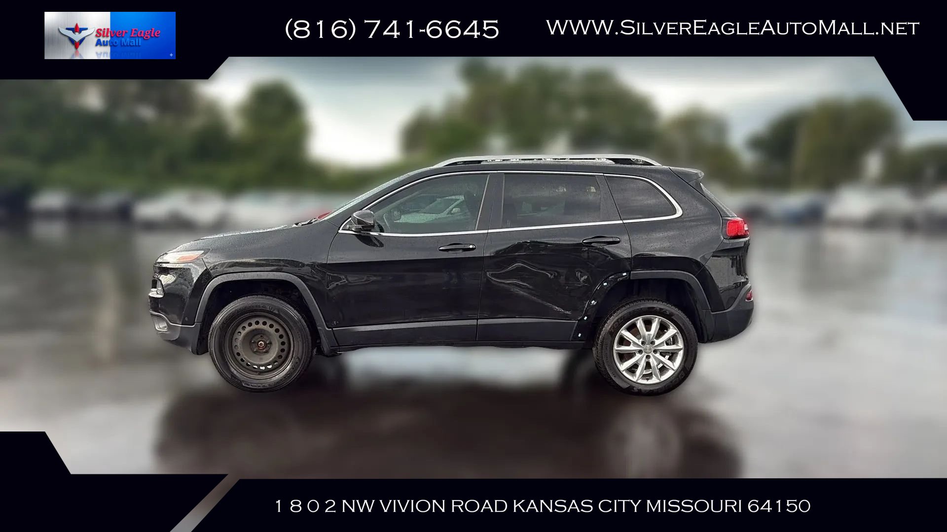 Used 2014 Jeep Cherokee Limited w/ Technology Group AWD/4WD image 2
