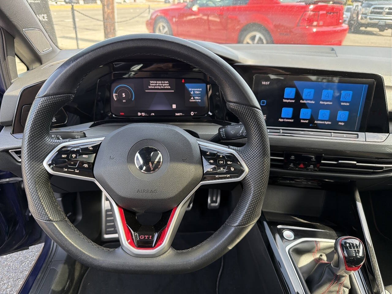 Used 2023 Volkswagen GTI SE w/ SE Leather Package FWD image 25