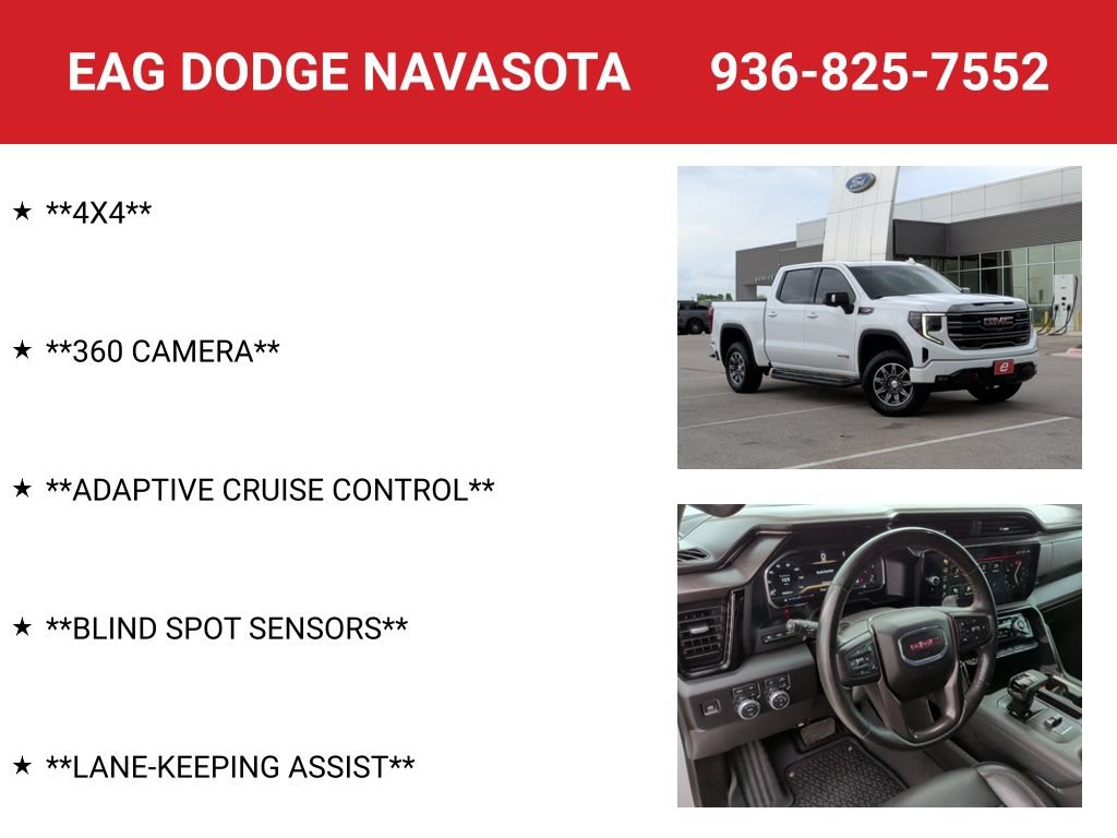 Used 2024 GMC Sierra 1500 AT4 w/ Technology Package AWD/4WD image 8