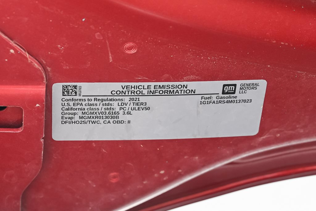Used 2021 Chevrolet Camaro LT RWD image 13