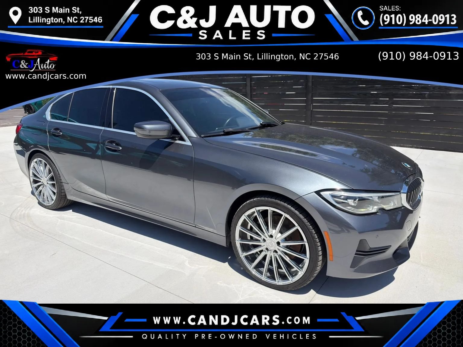 Used 2019 BMW 330i Sedan w/ Convenience Package RWD image 1