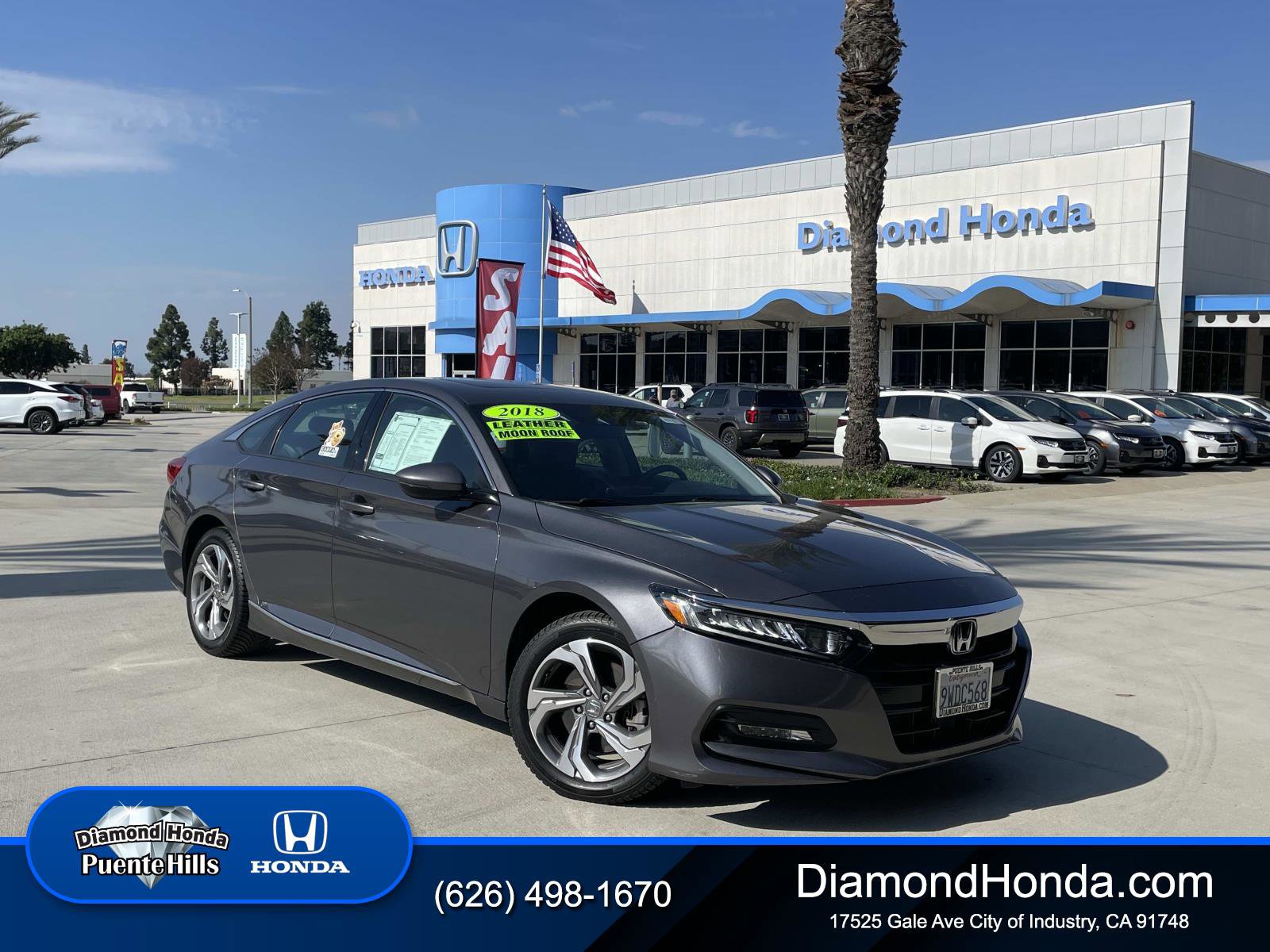 Used 2018 Honda Accord EX-L image 1