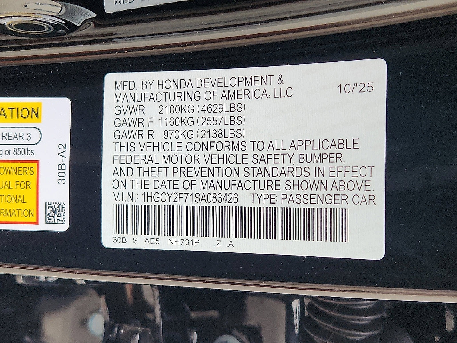 New 2025 Honda Accord Sport image 17