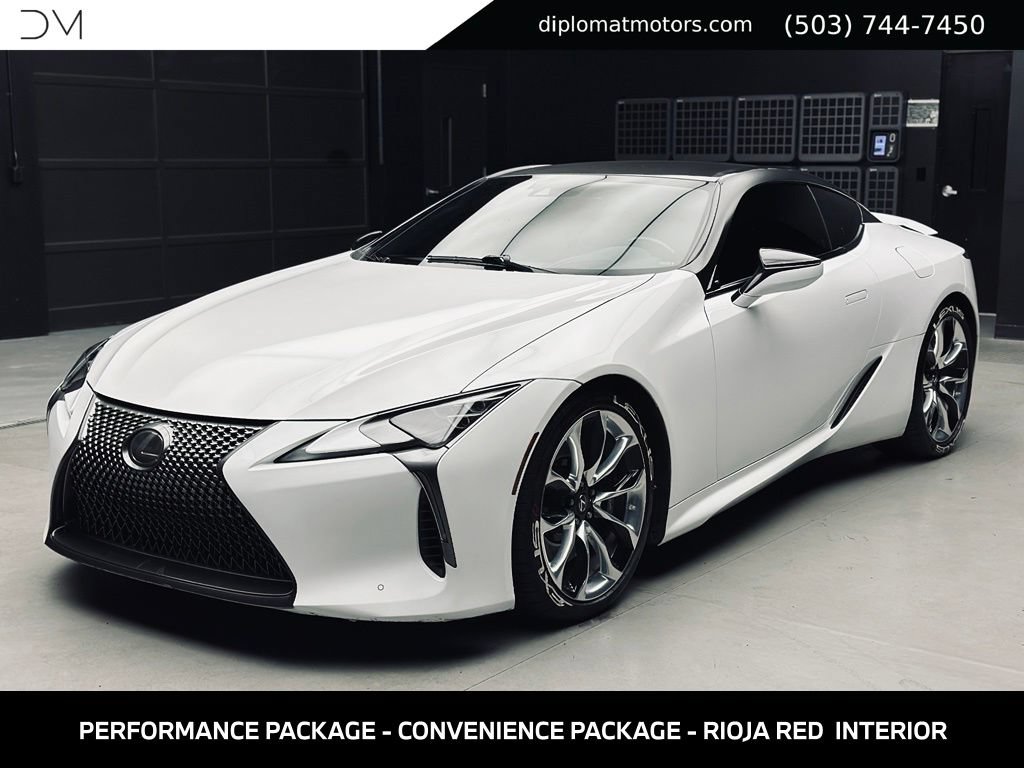 Used 2018 Lexus LC 500 Coupe w/ Performance Package RWD image 1