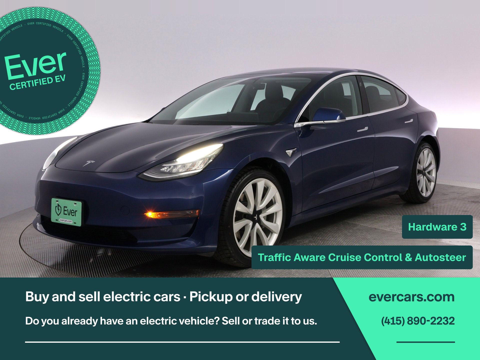 Used 2019 Tesla Model 3 Standard Range Plus