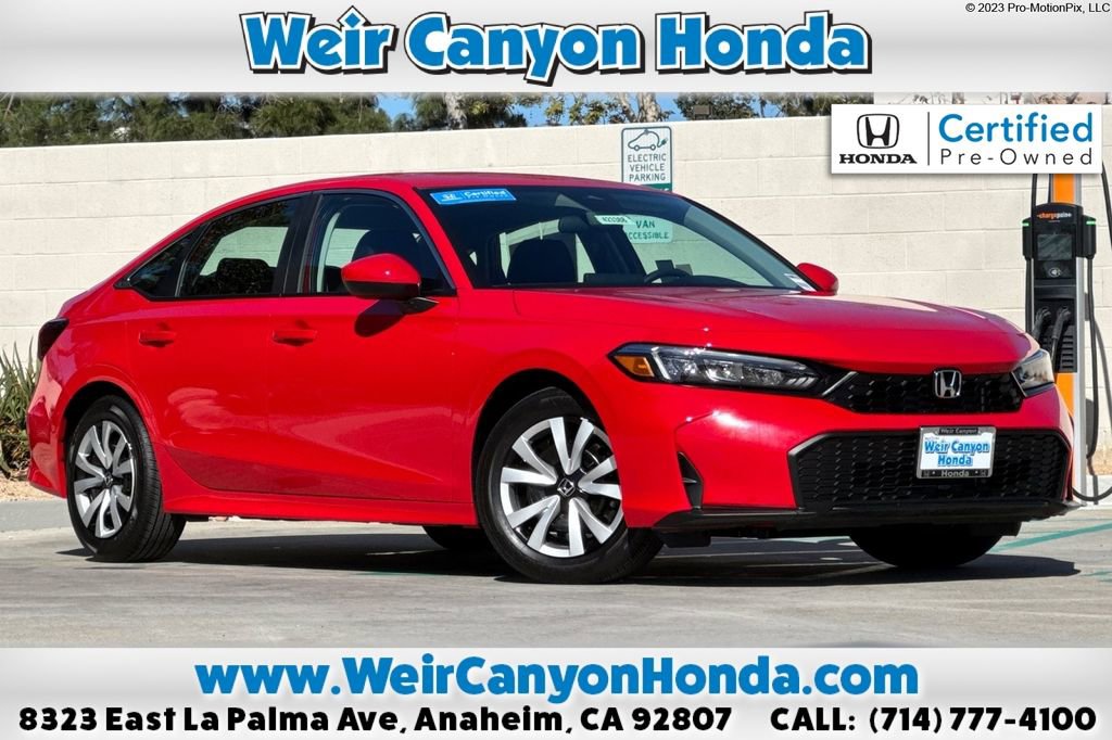 Certified 2026 Honda Civic LX image 1