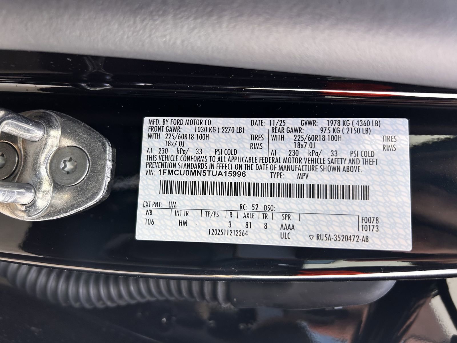 New 2026 Ford Escape ST-Line FWD image 24