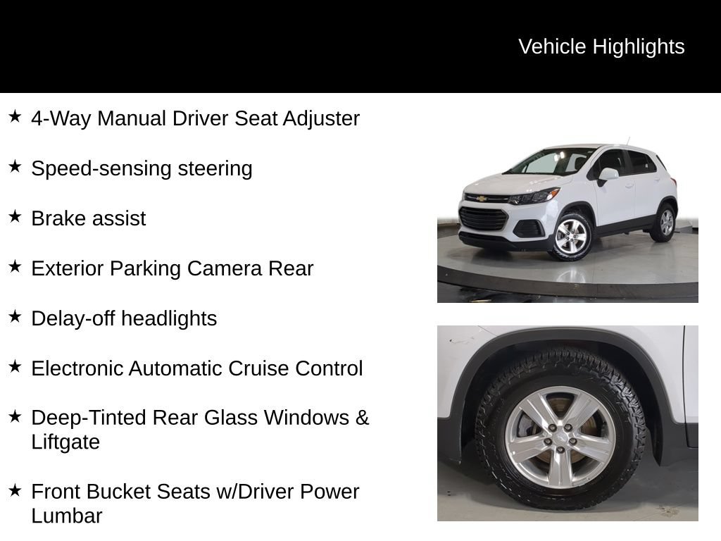 Used 2019 Chevrolet Trax LS w/ Tint and Cruise Package FWD image 13