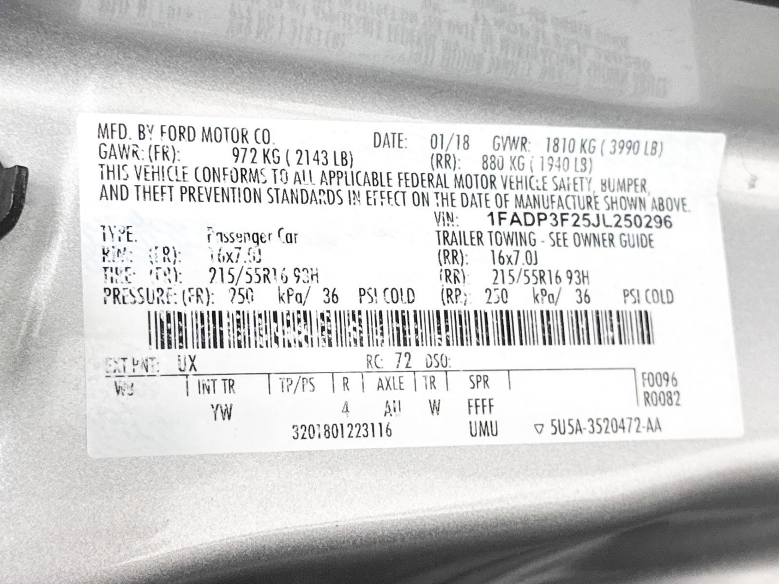 Used 2018 Ford Focus SE FWD image 29